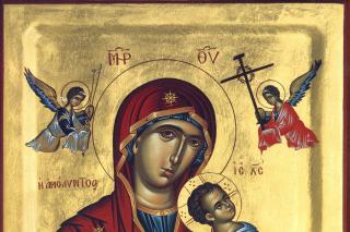 Canon de rugăciune către Maica Domnului, vineri seara, glasul 1