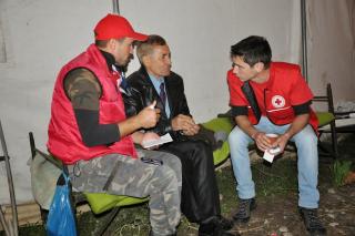 Crucea Roşie, alături de credincioşii Sfintei Parascheva