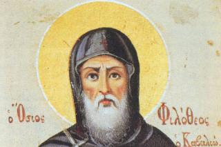 Sfântul Cuvios Filothei Dionisiatul - 21 octombrie