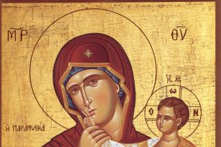 Canon de rugăciune către Maica Domnului, vineri seara, glasul al 7-lea