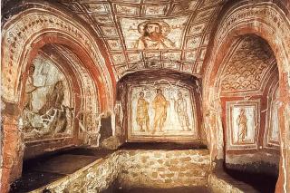 Catacombele Domitillei din Roma
