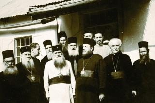 Vizita Patriarhului Justinian la chilia românească a Sfântului Ipatie