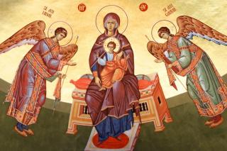 Canon de rugăciune către Preasfânta Născătoare de Dumnezeu şi pururea Fecioara Maria la Sărbătoarea Soborului Sfinţilor Arhangheli Mihail şi Gavriil şi a tuturor puterilor cereşti