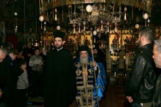 Priveghere patriarhală la Mănăstirea Sfântul Sava din Deşertul Iudeii