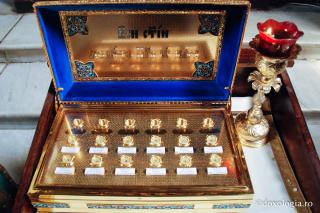 Sfântul Alexie de la Goloseev, aflat spre închinare la Frumoasa