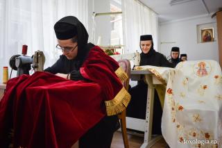 atelierul de croitorie al Mănăstirii Frumoasa