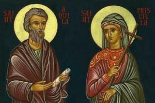 Viața Sfinților Apostoli și Mucenici Acvila și soția sa, Priscila