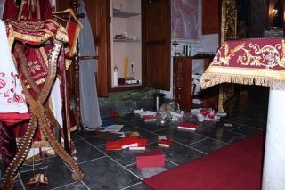 Biserică ortodoxă profanată în Karlovac (Croația)