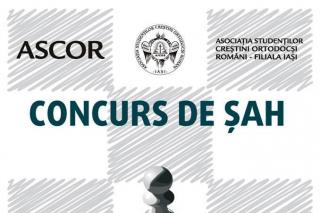 Concurs de şah organizat de ASCOR Iaşi