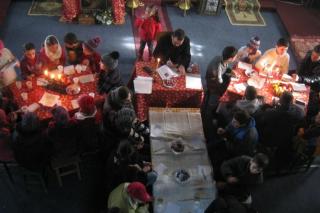 Întâlnire catehetică în Parohia Cernu, Protopopiatul Moineşti