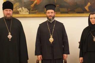 Vizita Vicarului Patriarhiei Serbiei la Înaltpreasfinţitul Ioan de Ohrida