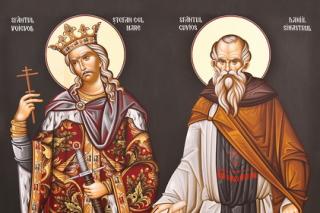 Convorbirea lui Ștefan cel Mare cu duhovnicul său, Sfântul Daniil Sihastrul