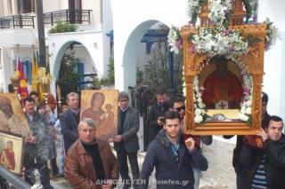Prăznuirea Sfântului Nicolae Planas în insula Naxos