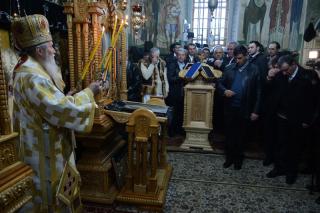 Liturghie arhierească în Parohia Fundu Moldovei