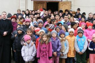 Oră de cateheză în Parohia Buda - Blăgeşti