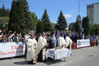 Sfințirea Drapelului de Luptă a Inspectoratului de Jandarmi Județean Neamț