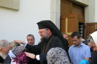 Slujire arhierească la Mănăstirea Popăuți
