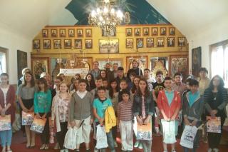 Şcolari băcăuani, premiaţi la Biserica Lazaret