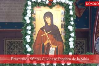 Prăznuirea Sfintei Teodora de la Sihla