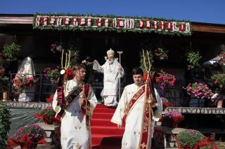 IPS Ioachim, la hramul Mănăstirii Giurgeni