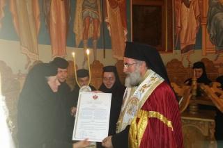 O nouă stareţă la Mănăstirea Parincea
