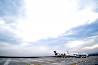 Slujbă de binecuvântare, la inaugurarea celui de-al treilea terminal al Aeroportului Internațional Iași