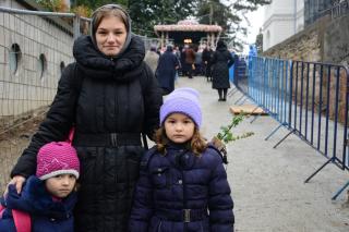 La Sfânta Parascheva, în semn de mulţumire