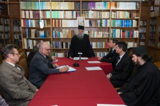 Conferință de presă la încheierea proiectului de restaurare, modernizare și conservare de la Mănăstirea Putna