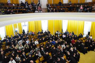 Părintele Dionisie de la Colciu - deschiderea oficială a Simpozionului