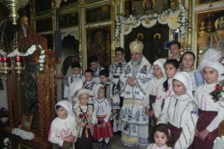Liturghie arhierească în Parohia Dealu Nou din Protopopiatul Bacău