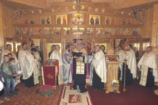 Binecuvântare arhierească în Parohia Cercu
