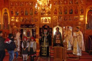 A treia zi de Crăciun, la Mănăstirea Valea Budului