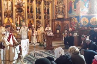 Liturghie arhierească la Biserica „Precista Mare“ din Roman