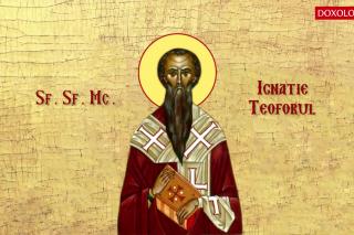Troparul Sfântului Sfințit Mucenic Ignatie Teoforul, Episcopul Antiohiei