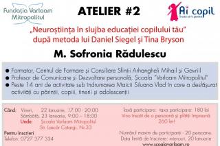 „Neuroștiința în slujba educației copilului tău”