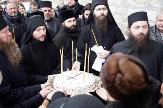 Slujbă de pomenire pentru părintele Sebastian, ctitorul Mănăstirii Sihăstria Putnei