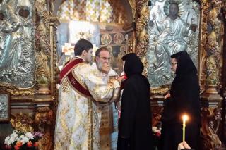 Liturghie arhierească la catedrala din Roman