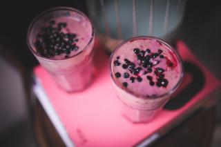 Smoothie revigorant cu afine