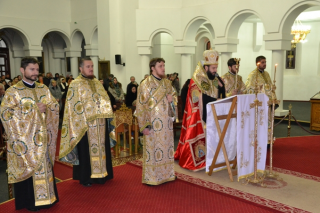 Rugăciuni de mulţumire către Dumnezeu, la Catedrala episcopală din Caransebeș