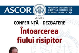 Conferință-dezbatere organizată de ASCOR Iași