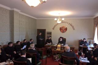 Întrunirea Consiliului eparhial al Arhiepiscopiei Romanului şi Bacăului