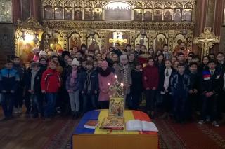 Slujbă de binecuvântare la Biserica "Sfântul Gheorghe" din Bacău