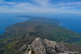 (Foto) Pelerin pe vârful Athonului