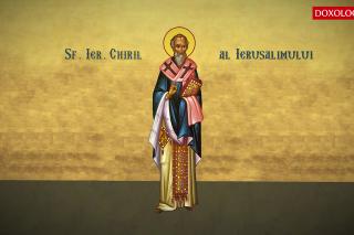 Sfântul Ierarh Chiril, Arhiepiscopul Ierusalimului