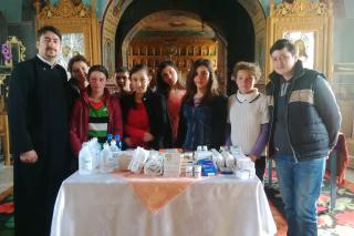 Darul copiilor din Brusturoasa pentru bătrânii de la Hârja