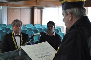 Preotul și filosoful Theodor Damian a primit titlul de „Doctor Honoris Causa”
