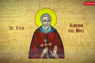 Sfântul Cuvios Ilarion cel Nou, egumenul Pelechitului