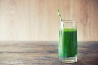 Smoothie verde, cu efect detoxifiant