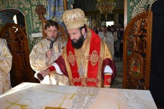 Resfințirea bisericii din Parohia Goleț, Protopopiatul Caransebeș