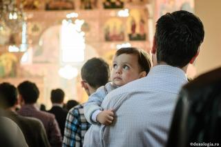 copil în brațele tatălui